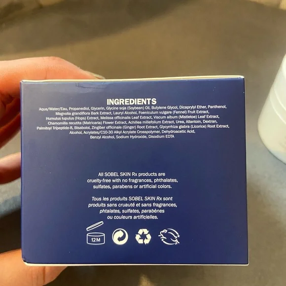 Sobel SkinRx Soothing Mask - 9% Lipo Peptide - NWT - Picture 6 of 9